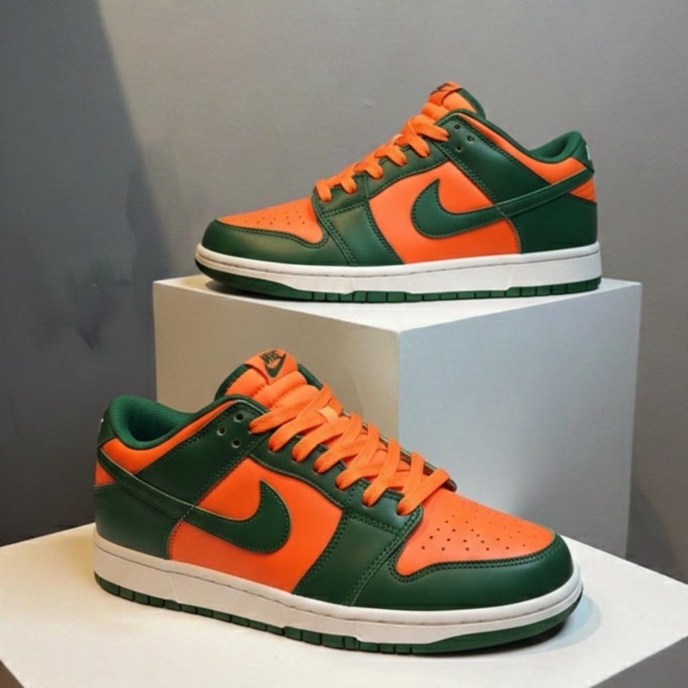 Nike Green Knit Sneakers